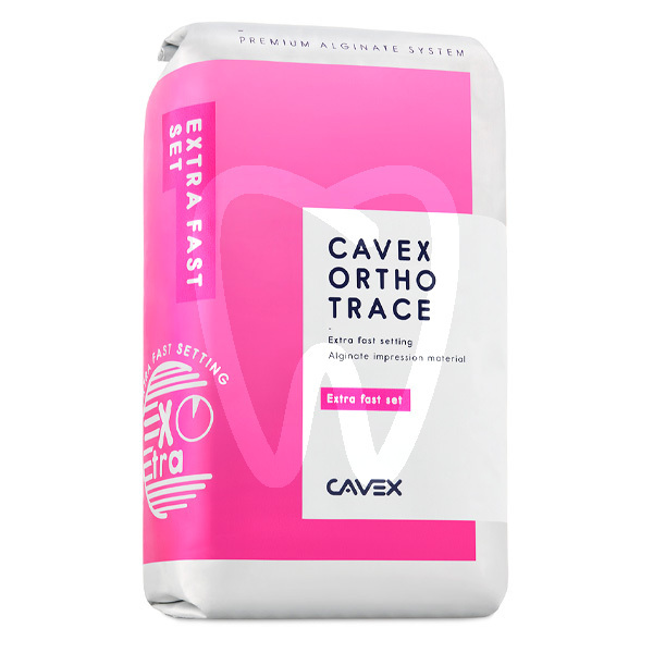 Orthotrace – extra schnell abbindendes alginat – 500 g abformung cavex