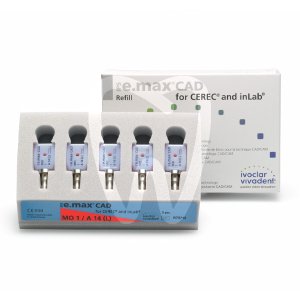 Ips e.max cad cerec/inlab mo a14 cad/cam ivoclar
