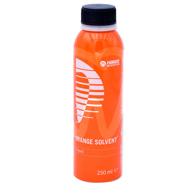 Hager & werken orange solvent liquid impression material hager & werken