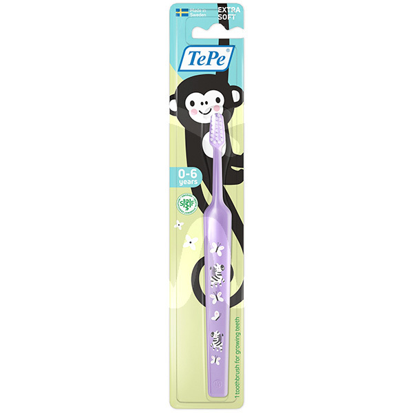 Toothbrush for kids prevention and prophylaxis tepe