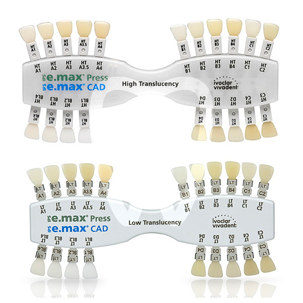 Ips e.max® press shade guide ceramics ivoclar