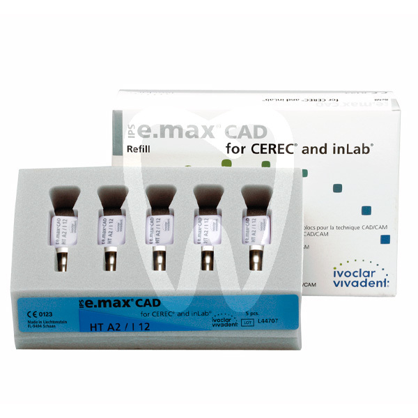 Ips e.max cad cerec/inlab ht i12/5 cad/cam ivoclar