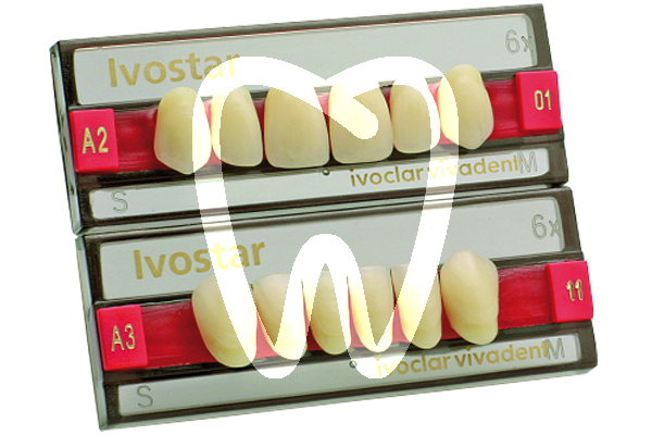 Ivostar chromascop anteriores acrylic teeth ivoclar