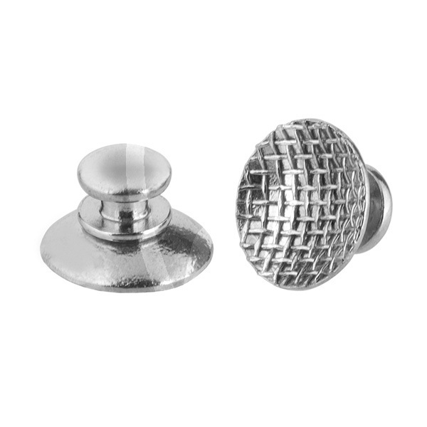 Lingual button for direct bonding intraoral metallic and esthetical bestdent