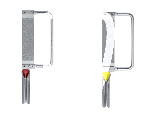 Ortho-strip sortiment 6 doppelseitige streifen instrumente intensiv