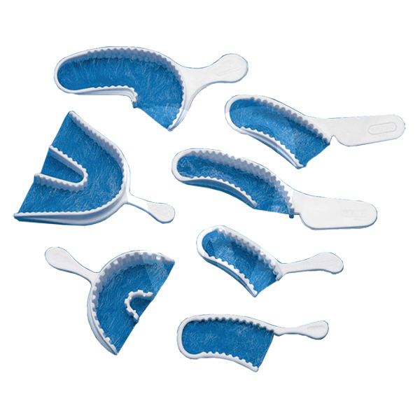 Lot De 140 Plateaux D'empreinte Dentaire Triple (morsure) - Arrière - 4 Sacs - Pour Dentisterie