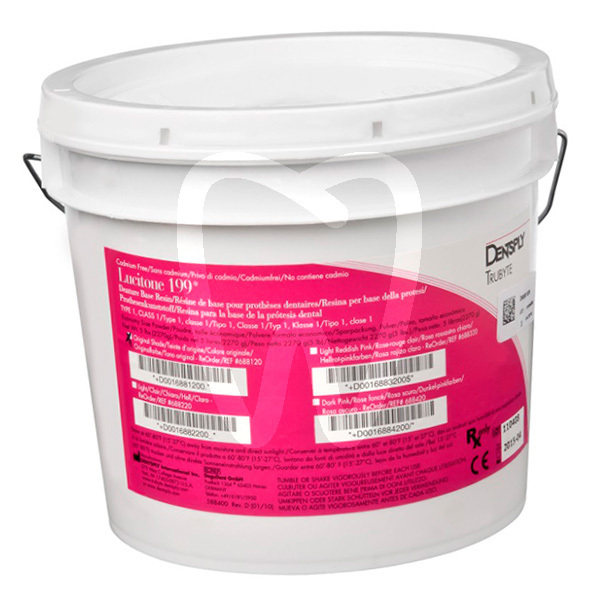 Lucitone 199 poudre original shade 108u. 2.268g acrylique-résines dentsply sirona lab