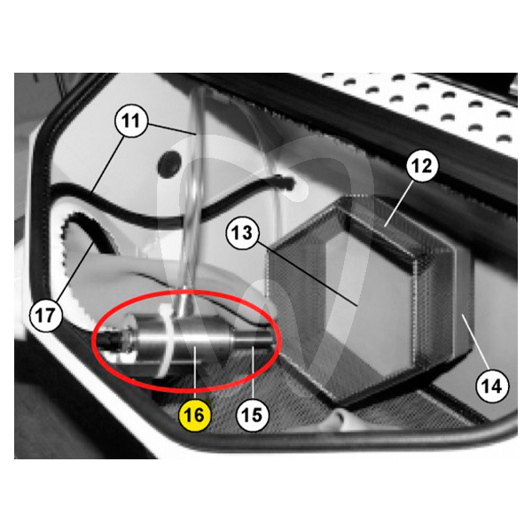 Chambre de malaxage complete vario-jet machines renfert