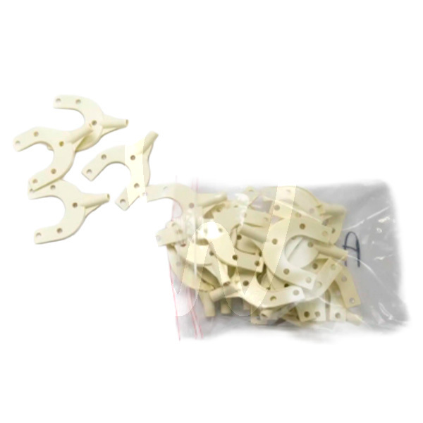 Fourchette plastique arc facial quick 25u instruments, plateaux et boîtes fag dentaire