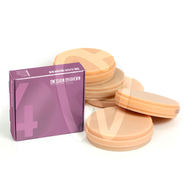 Disque pmma monocouche 4design 98x18mm cfao 4design