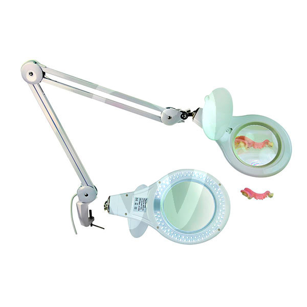 Loupe eclairante led – 5x mestra machines mestra