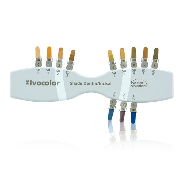 Teintier ivocolor shades céramiques ivoclar