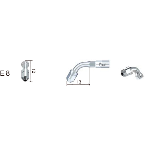 Insert dte ed8 endodontie filetage type satelec/nsk prévention et prophylaxie dte