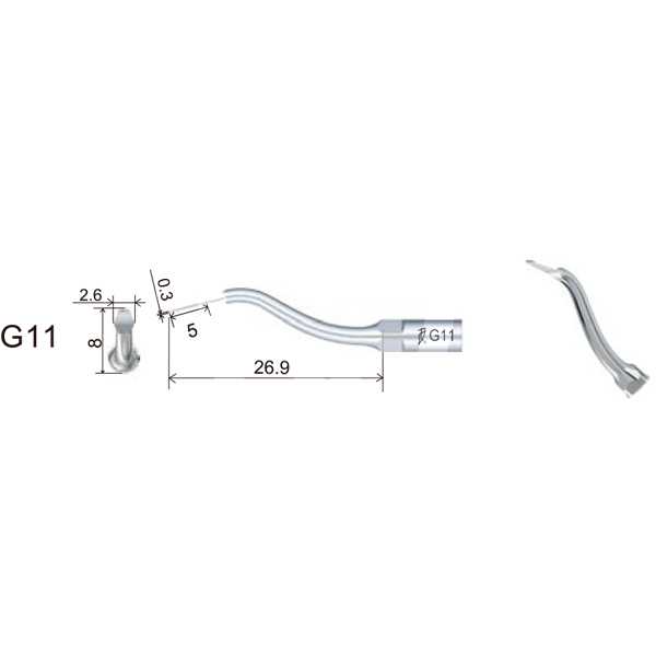Insert dte gd11 prophylaxie filetage type satelec/nsk prévention et prophylaxie dte
