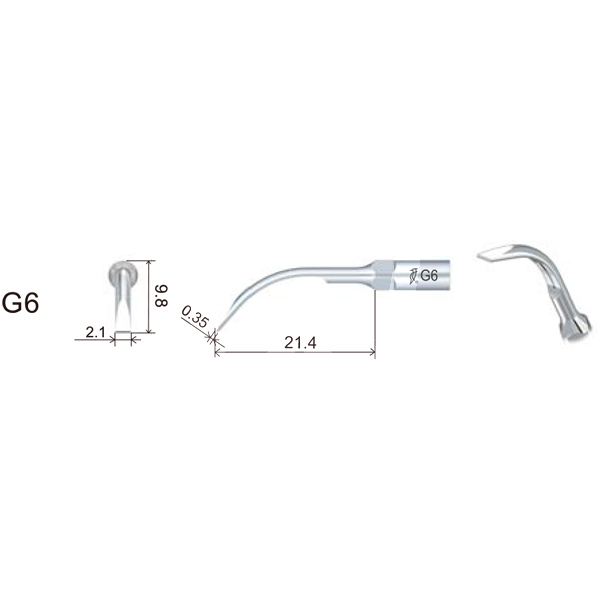 Insert dte gd6 prophylaxie filetage type satelec/nsk prévention et prophylaxie dte