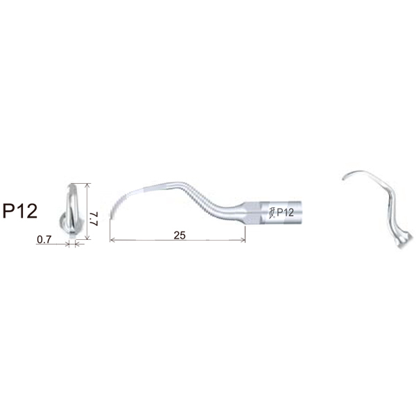 Insert dte pd12 endodontie filetage type satelec/nsk prévention et prophylaxie dte