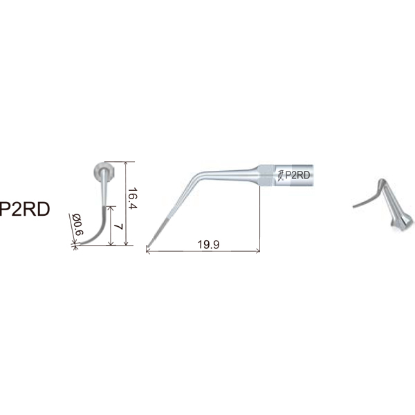 Insert dte pd2rd parodontie filetage type satelec/nsk prévention et prophylaxie dte