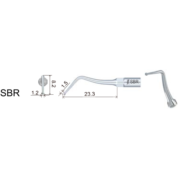 Insert dte sbdr prothèse/esthétique filetage type satelec/nsk prévention et prophylaxie dte
