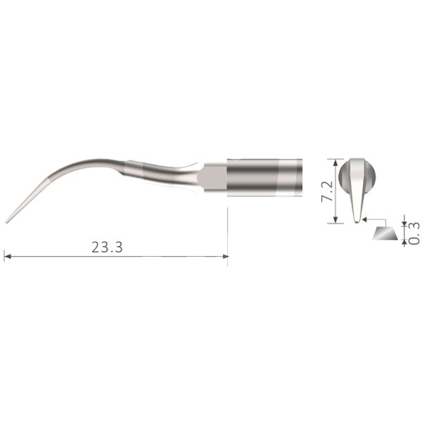 Insert g1 besdent pour manches avec filetage type nsk® prévention et prophylaxie bestdent