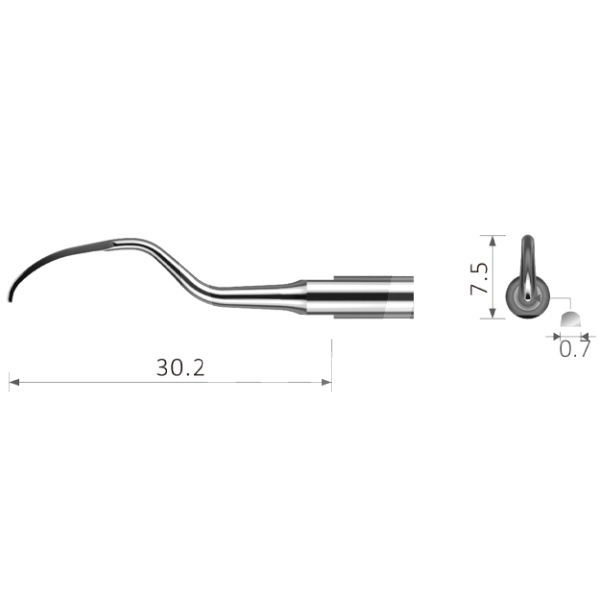 Insert h3 proclinic (filetage type acteon) prévention et prophylaxie proclinic