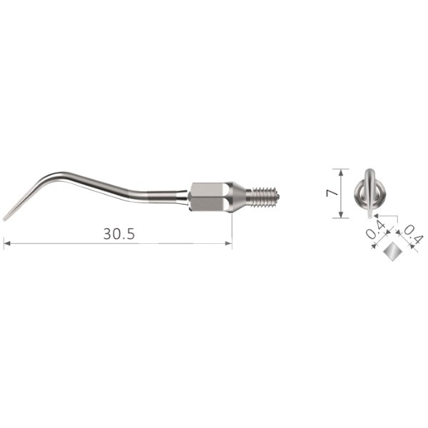 Insert k7 proclinic (filetage type kavo sonicflex 2003) prévention et prophylaxie proclinic