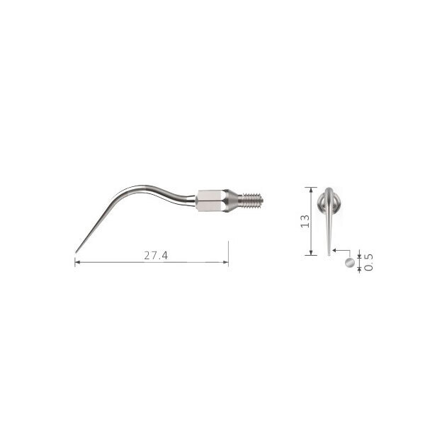 Insert nº60a bestdent filetage type kavo sonicflex 2008 prévention et prophylaxie bestdent