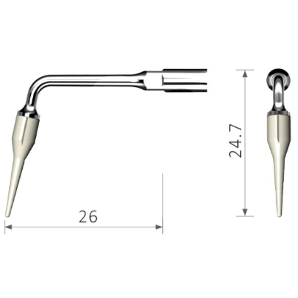 Insert nºeicp besdent pour manches filetage filetage type ems® prévention et prophylaxie bestdent