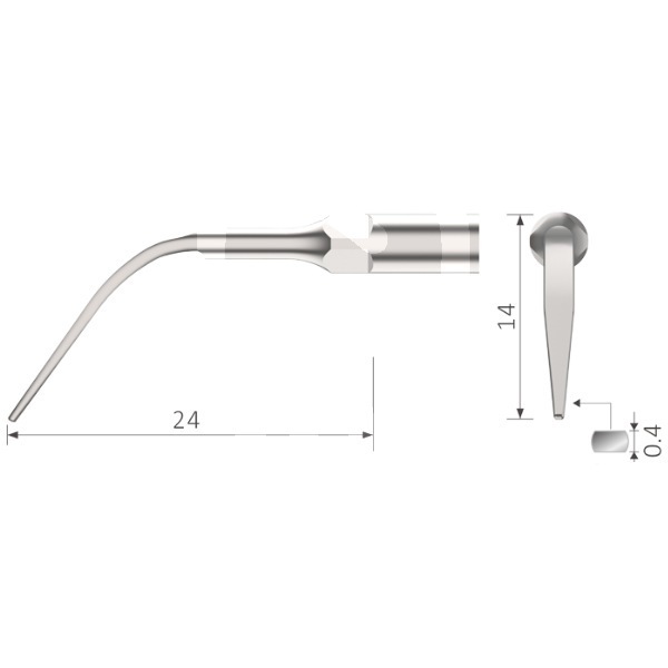 Insert p besdent pour manches avec filetage type ems® prévention et prophylaxie bestdent