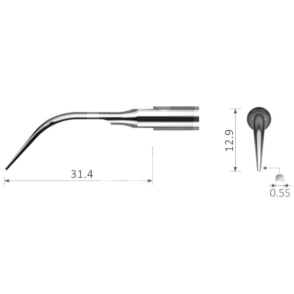 Insert s1s proclinic (filetage type acteon) prévention et prophylaxie proclinic