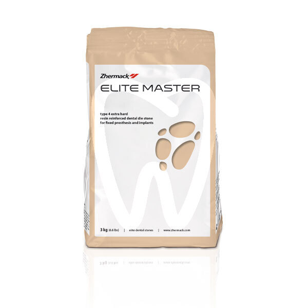 Platre elite master 25 kg couleur desert sand type iv/4 consommables pour confection de modeles zhermack