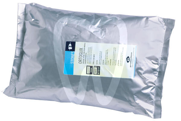 Plâtre orthodontie ortoguix blanc type iii/3 eco pack empreintes protechno