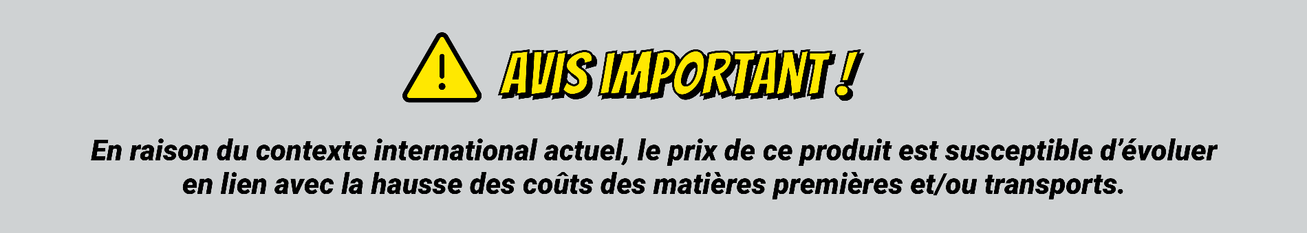 Promotion banner