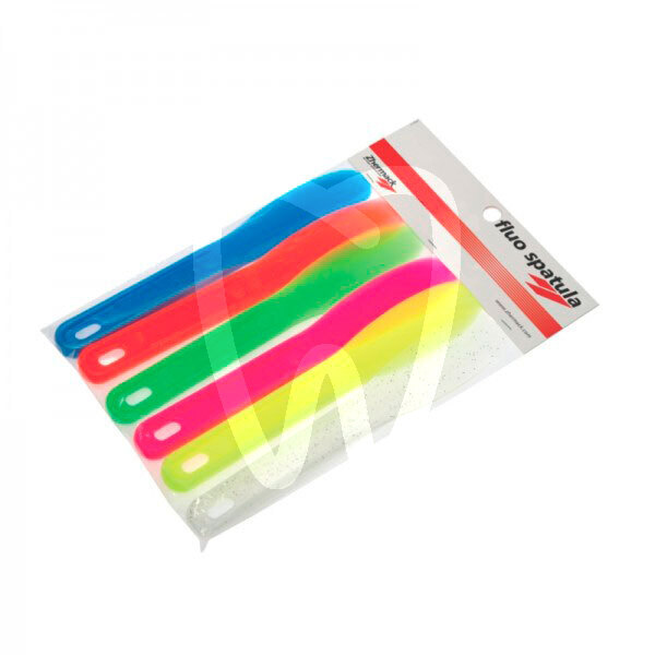Fluorescent-colored alginate spatulas impression material zhermack