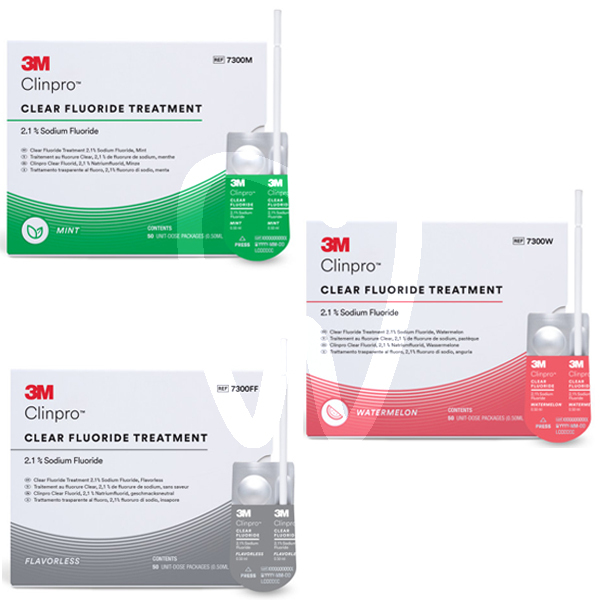 Clinpro clear 50u. prevenzione e profilassi solventum (3m)