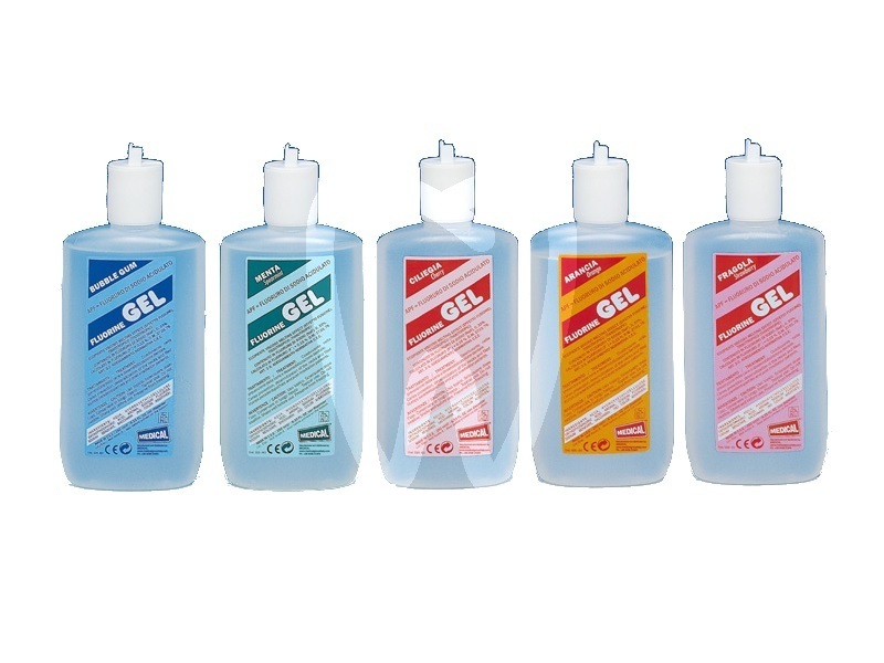 Gel di fluoro prevenzione e profilassi dental medica