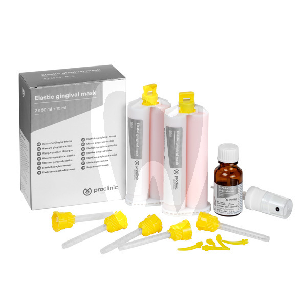 Maschera gengivale elastica proclinic expert materiali di consumo per l'elaborazione di modelli proclinic expert