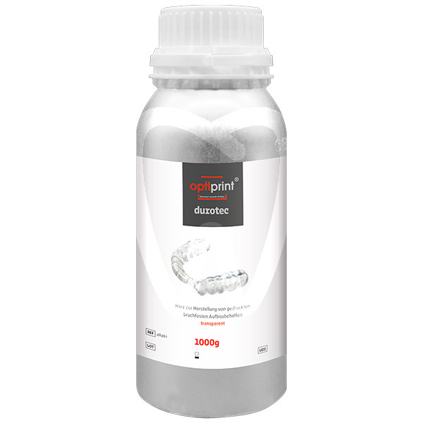 Optiprint durotec 385nm cad / cam dentona