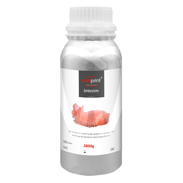 Optiprint interim flessibile rosa 500gr cad / cam dentona