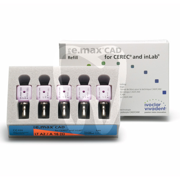 Ips e.max cad cerec/inlab lt a16(s) cad / cam ivoclar