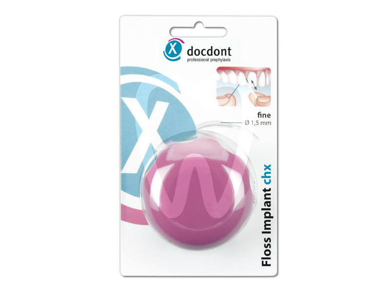 Floss implant rosa fine h630-187 prevenzione e profilassi hager & werken