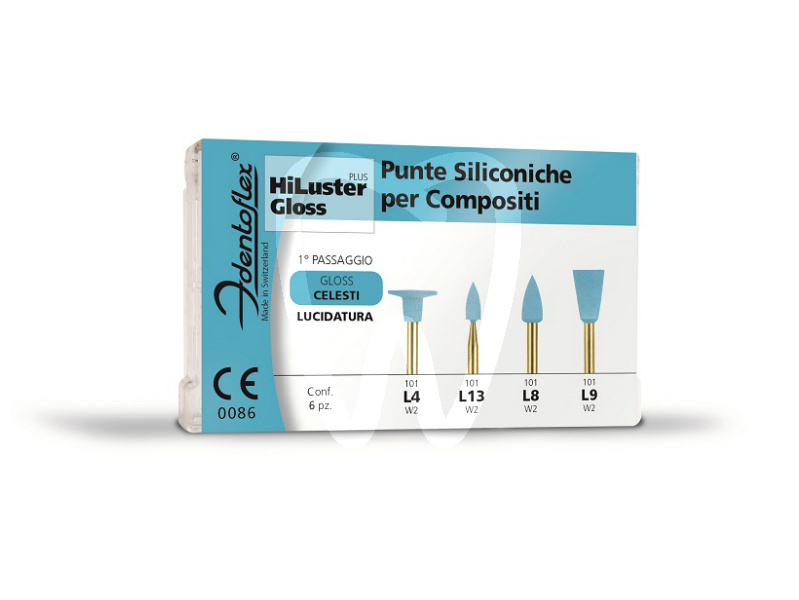 Hiluster gloss 1° passaggio lucidatura- sistema di lucidatura per compositi di ultima generazione pulitori identoflex