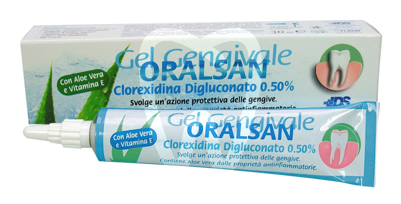 Oralsan gel gengivale clorexidina 0,50% prevenzione e profilassi ids