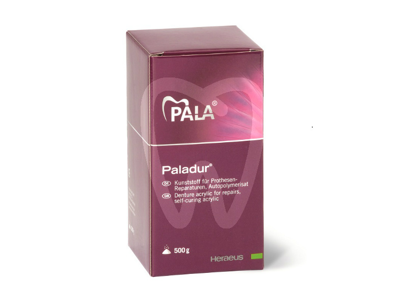 Paladur polv.rosa ven.500gr acrilici-resine kulzer