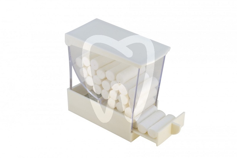 Porta rulli cotone a4 colore bianco monouso larident