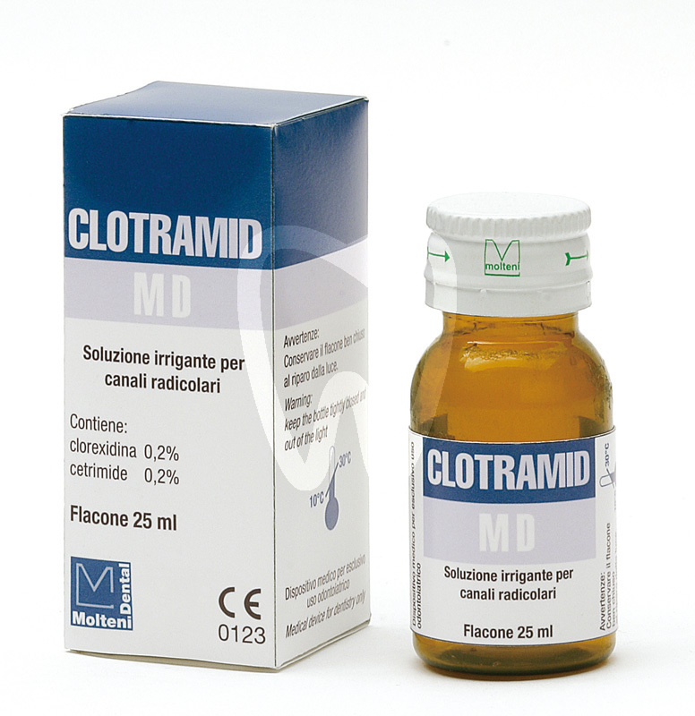 Clotramid soluz p/irrig.can 25ml singolo endodonzia molteni