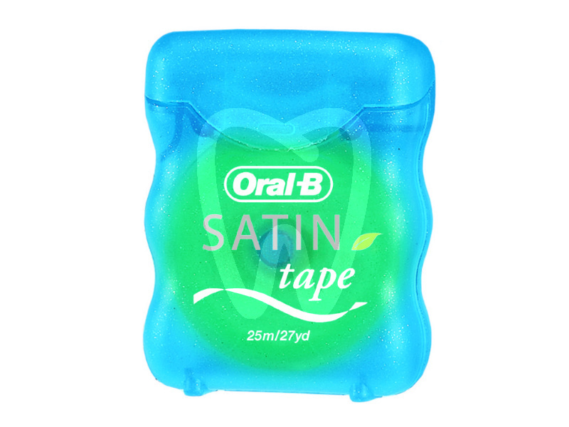 Satin tape menta 25mt 75040820 oral-b prevenzione e profilassi oral b
