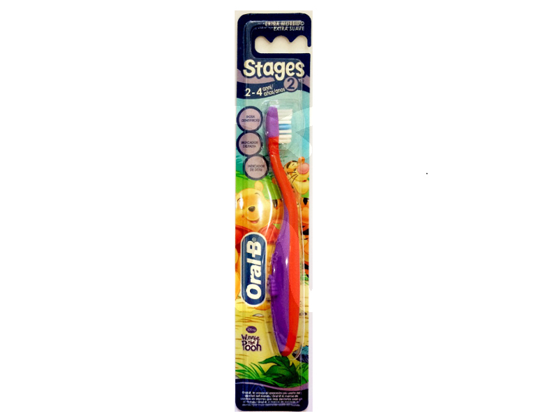 Spazzolino stages 2  bambina frozen prevenzione e profilassi oral b