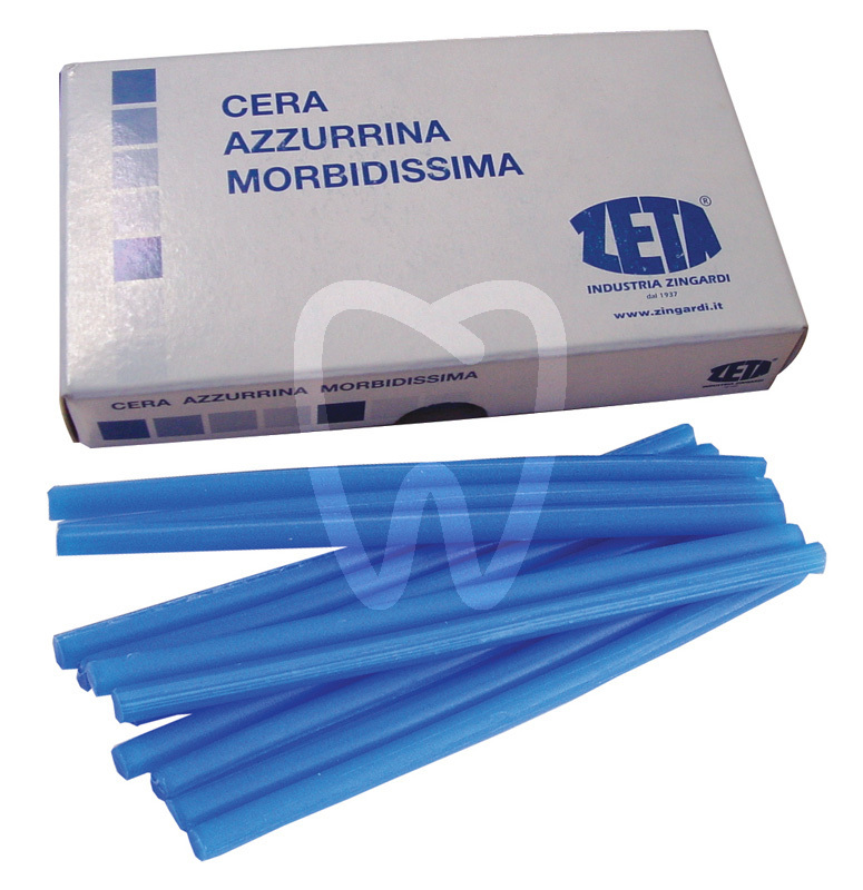 Cera azzurrina morbidissima 156/44az impronte zeta zingardi
