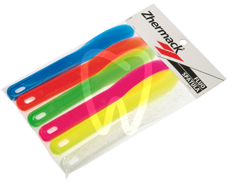 Spatola x alginato plastica colorata 1pz impronte zhermack