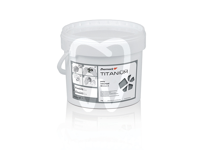 Titanium 5kg.+2 indurente gel zhermack materiali di consumo per l'elaborazione di modelli zhermack